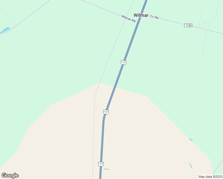 map of restaurants, bars, coffee shops, grocery stores, and more near 11465 U.S. 17 in Vanceboro