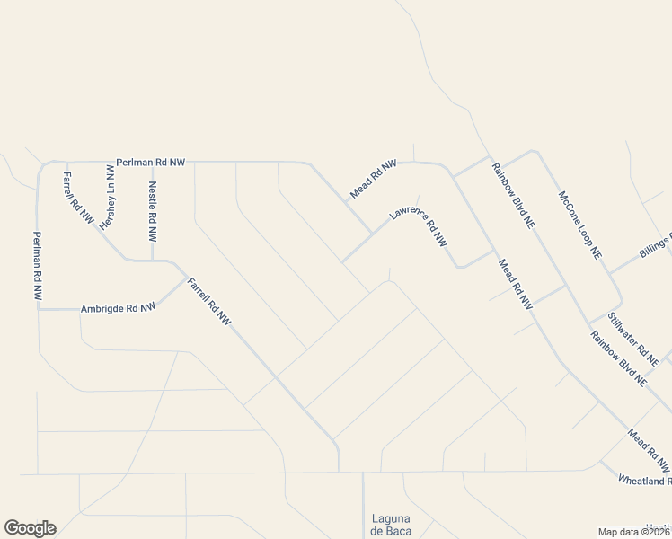 map of restaurants, bars, coffee shops, grocery stores, and more near Altoona Road Northwest in Rio Rancho