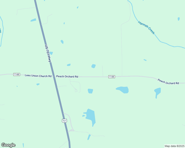 map of restaurants, bars, coffee shops, grocery stores, and more near 1094 Peach Orchard Road in Four Oaks
