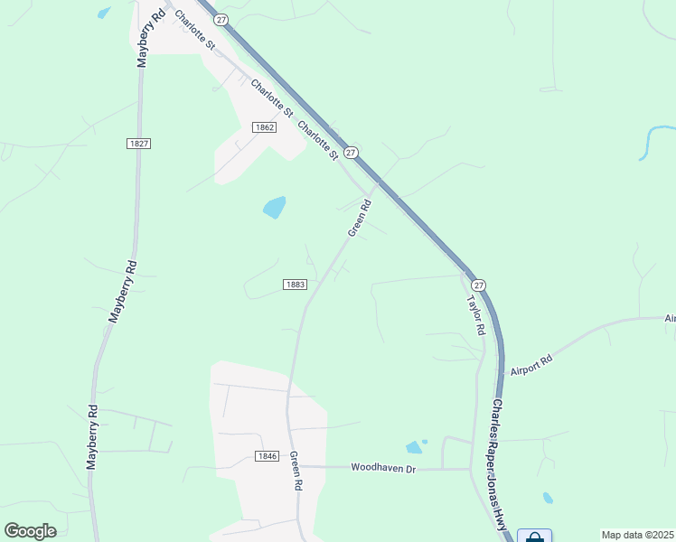 map of restaurants, bars, coffee shops, grocery stores, and more near 1102 Annas Lane in Stanley