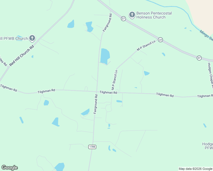 map of restaurants, bars, coffee shops, grocery stores, and more near 2665 Fairground Road in Coats