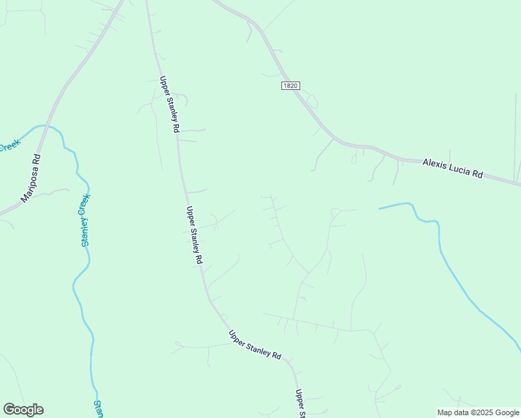 map of restaurants, bars, coffee shops, grocery stores, and more near 151 Fox Run Lane in Stanley
