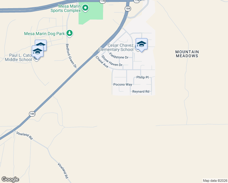 map of restaurants, bars, coffee shops, grocery stores, and more near 3708 Grand Prix Place in Bakersfield