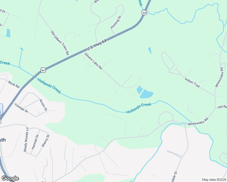 map of restaurants, bars, coffee shops, grocery stores, and more near 132 Fattcatt Drive in Rutherfordton