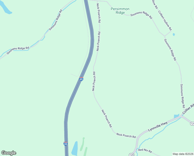map of restaurants, bars, coffee shops, grocery stores, and more near 2116 Nick Poarch Road in Cornersville