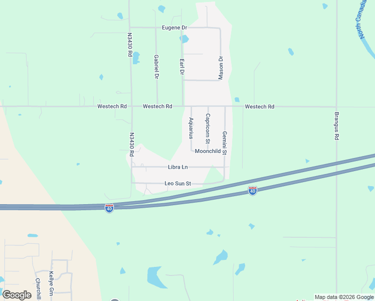 map of restaurants, bars, coffee shops, grocery stores, and more near 5502 Aquarius in Shawnee