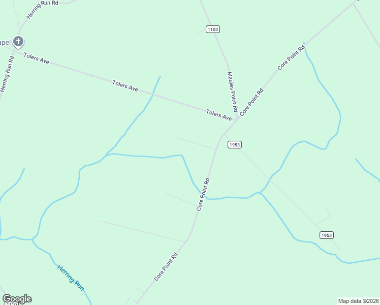 map of restaurants, bars, coffee shops, grocery stores, and more near 58-68 Jewell Lane in Blounts Creek