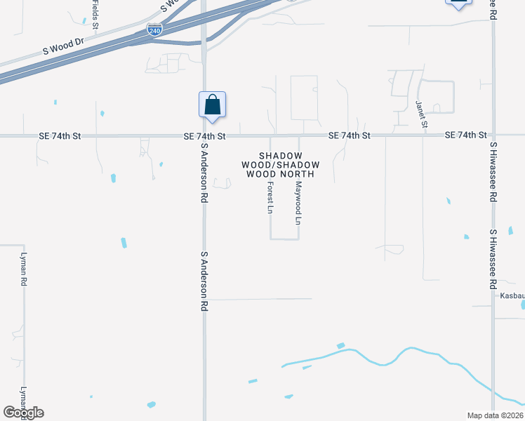 map of restaurants, bars, coffee shops, grocery stores, and more near 7901 Forest Ln in Oklahoma City