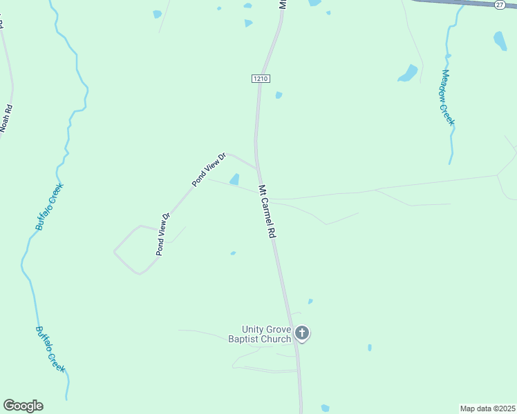 map of restaurants, bars, coffee shops, grocery stores, and more near 588 Mount Carmel Road in Carthage