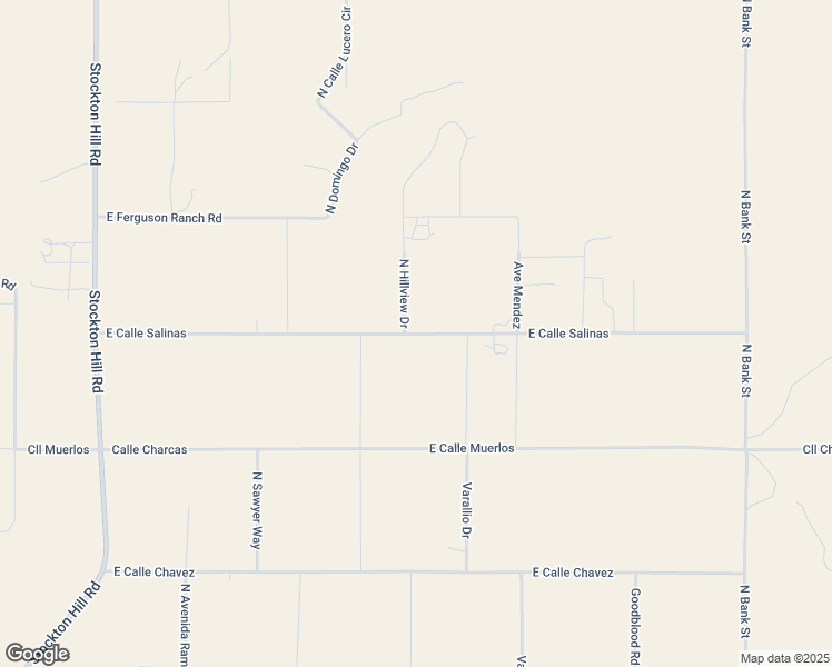 map of restaurants, bars, coffee shops, grocery stores, and more near East Calle Salinas in Mohave County