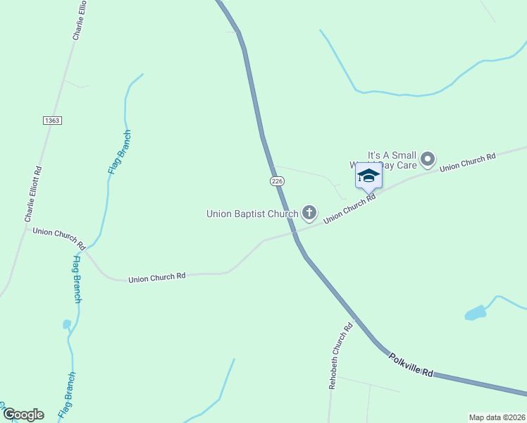 map of restaurants, bars, coffee shops, grocery stores, and more near 3809 Polkville Road in Shelby