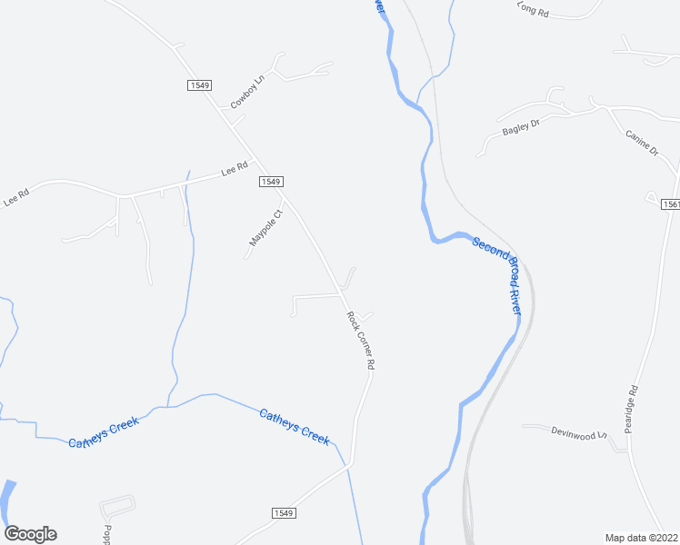 map of restaurants, bars, coffee shops, grocery stores, and more near 794 Rock Corner Road in Forest City