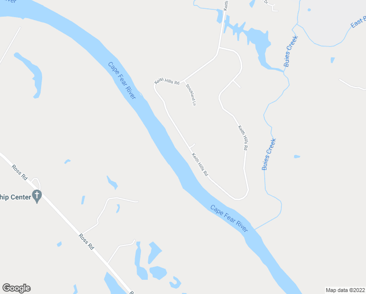 map of restaurants, bars, coffee shops, grocery stores, and more near 1228 Keith Hills Road in Lillington