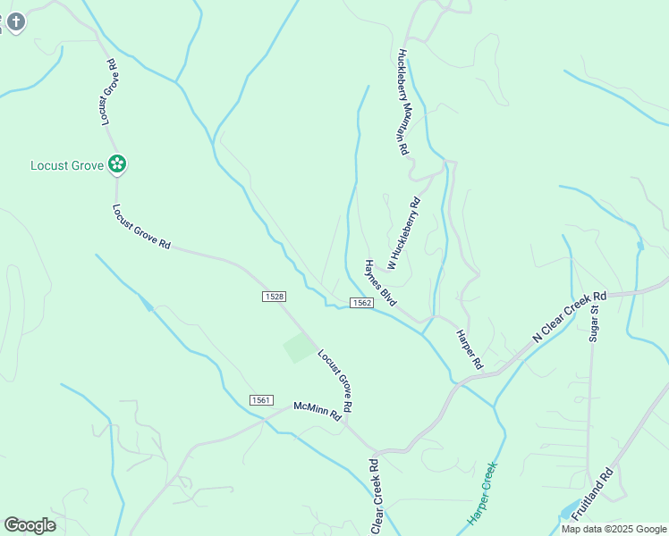 map of restaurants, bars, coffee shops, grocery stores, and more near 25 Harper Meadow Way in Hendersonville