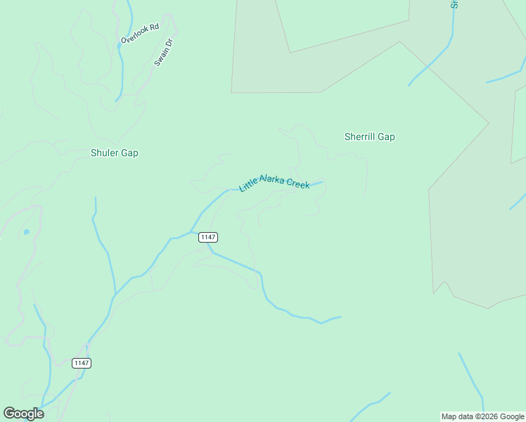map of restaurants, bars, coffee shops, grocery stores, and more near 2098 East Alarka Road in Bryson City