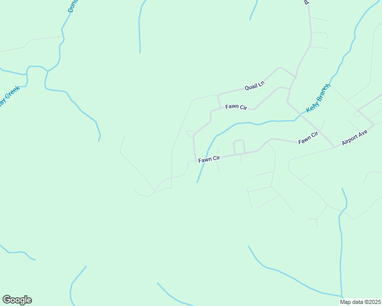 map of restaurants, bars, coffee shops, grocery stores, and more near 2 Fawn Circle in Dunlap