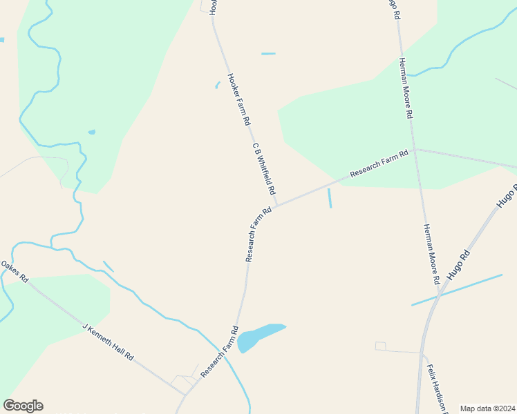 map of restaurants, bars, coffee shops, grocery stores, and more near 4514 Research Farm Road in Hookerton