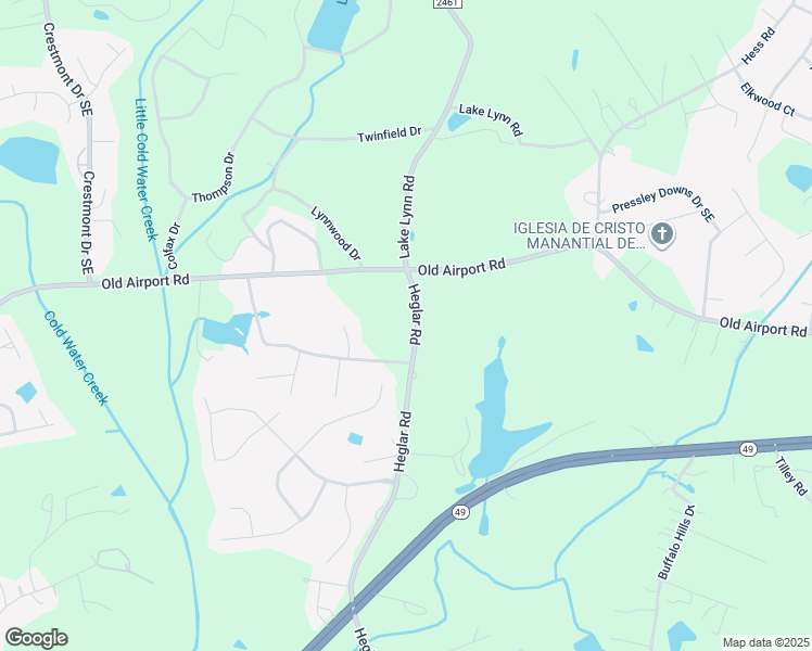map of restaurants, bars, coffee shops, grocery stores, and more near 1920 Heglar Road in Concord