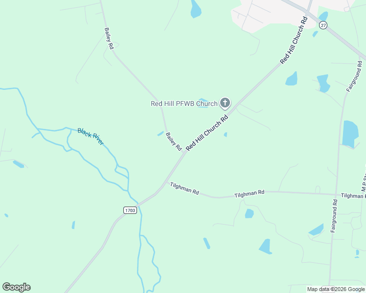 map of restaurants, bars, coffee shops, grocery stores, and more near 26 Bailey Road in Coats