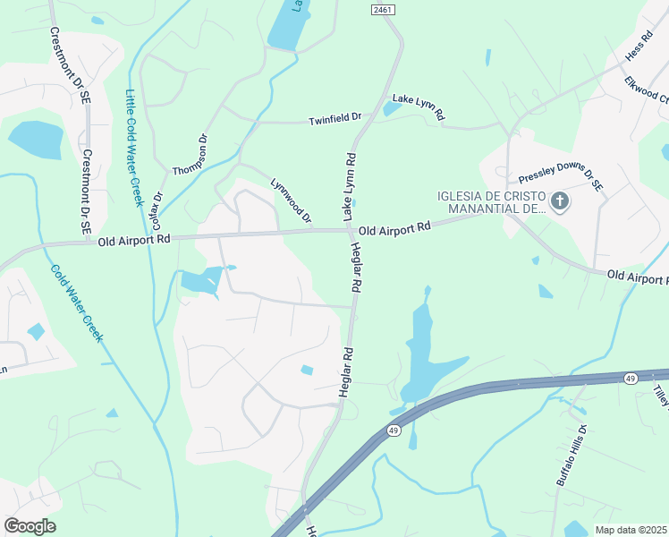 map of restaurants, bars, coffee shops, grocery stores, and more near 1920 Heglar Road in Concord