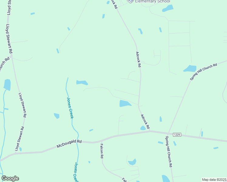 map of restaurants, bars, coffee shops, grocery stores, and more near 205 Letcher Lane in Lillington