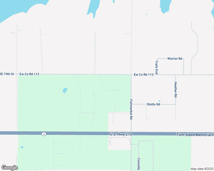 map of restaurants, bars, coffee shops, grocery stores, and more near 14 Fawn Lane in McLoud