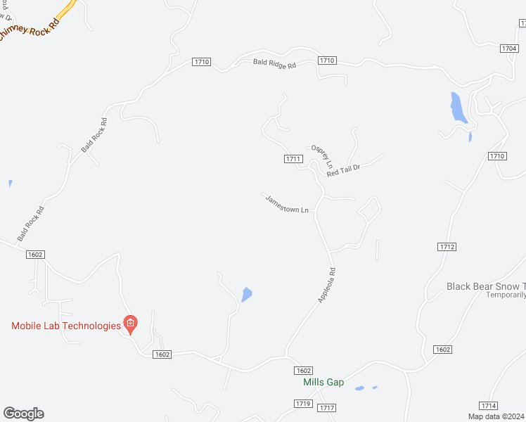 map of restaurants, bars, coffee shops, grocery stores, and more near 215 Jamestown Lane in Hendersonville