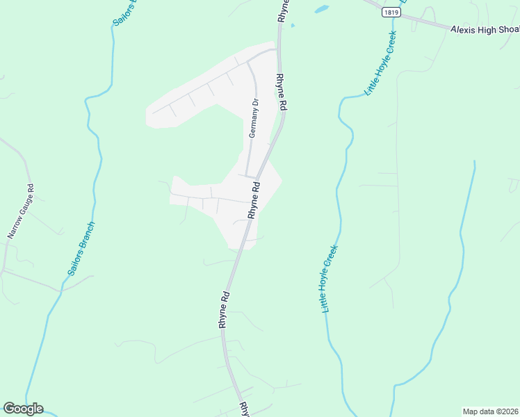 map of restaurants, bars, coffee shops, grocery stores, and more near 2306 Rhyne Road in Dallas