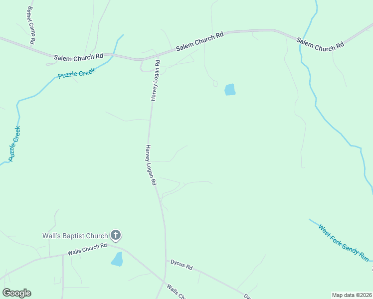 map of restaurants, bars, coffee shops, grocery stores, and more near 532 Harvey Logan Road in Bostic