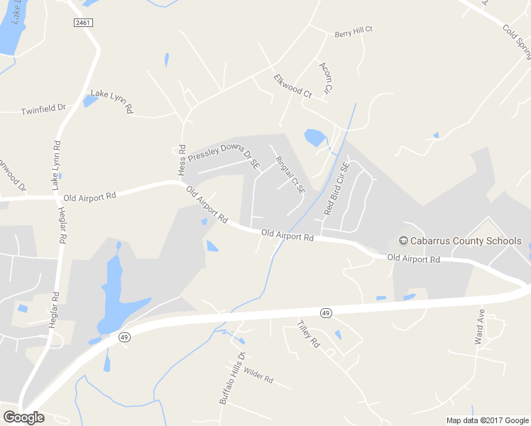 map of restaurants, bars, coffee shops, grocery stores, and more near 3641 Muskratt Place Southeast in Concord