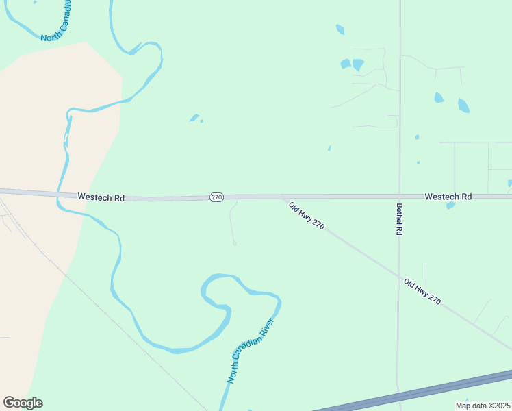 map of restaurants, bars, coffee shops, grocery stores, and more near 35407 Westech Road in McLoud
