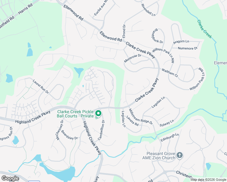 map of restaurants, bars, coffee shops, grocery stores, and more near in Charlotte