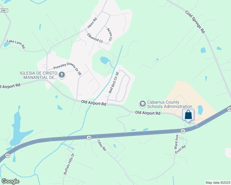 map of restaurants, bars, coffee shops, grocery stores, and more near 1627 Wild Turkey Lane in Concord