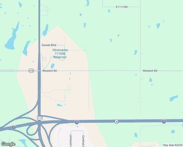 map of restaurants, bars, coffee shops, grocery stores, and more near 37409 Westech Road in Shawnee