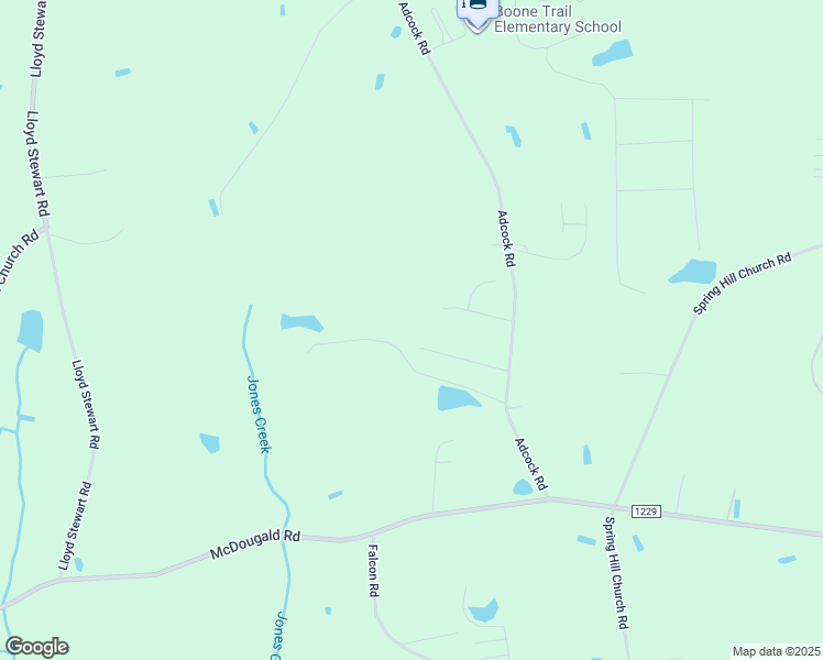 map of restaurants, bars, coffee shops, grocery stores, and more near 216 Letcher Lane in Lillington