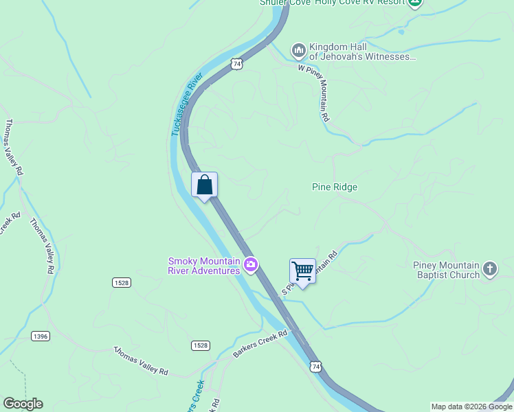 map of restaurants, bars, coffee shops, grocery stores, and more near 179 Fresh Water Ridge Road in Whittier