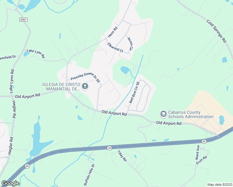map of restaurants, bars, coffee shops, grocery stores, and more near 4158 Ringtail Court Southeast in Concord