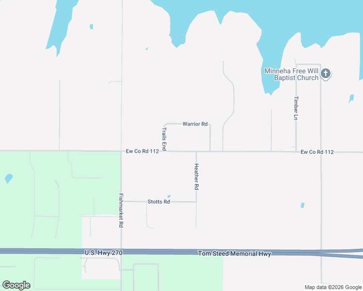 map of restaurants, bars, coffee shops, grocery stores, and more near 401 Warrior Road in McLoud