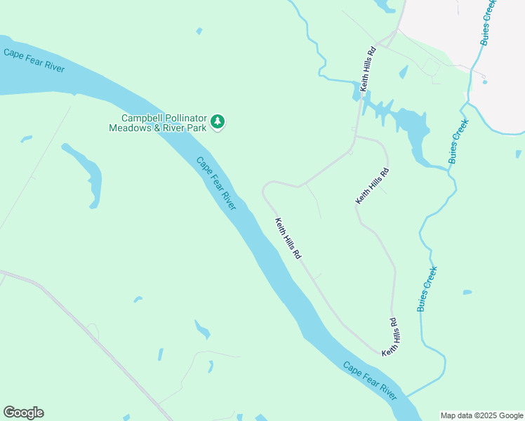 map of restaurants, bars, coffee shops, grocery stores, and more near 871 Keith Hills Road in Lillington