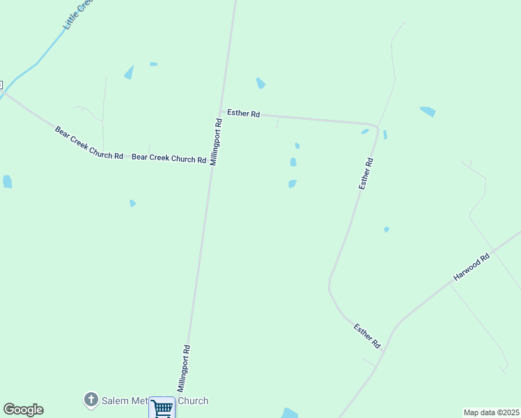 map of restaurants, bars, coffee shops, grocery stores, and more near 36068 Millingport Road in New London