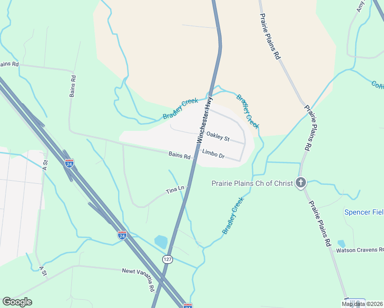 map of restaurants, bars, coffee shops, grocery stores, and more near 46 Bains Road in Hillsboro