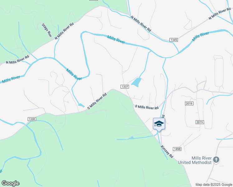 map of restaurants, bars, coffee shops, grocery stores, and more near 327 South Mills River Road in Mills River