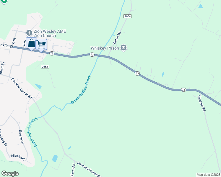 map of restaurants, bars, coffee shops, grocery stores, and more near 4675 North Carolina 73 in Concord