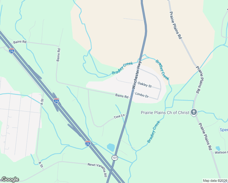 map of restaurants, bars, coffee shops, grocery stores, and more near 142 Bains Road in Hillsboro