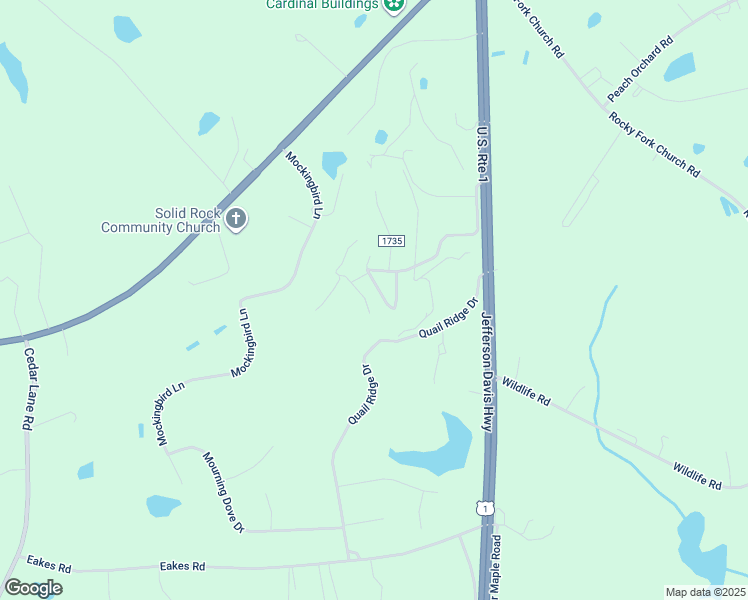 map of restaurants, bars, coffee shops, grocery stores, and more near 6016 Thrush Circle in Sanford