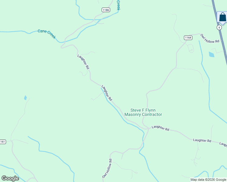 map of restaurants, bars, coffee shops, grocery stores, and more near 1420 Laughter Road in Mill Spring