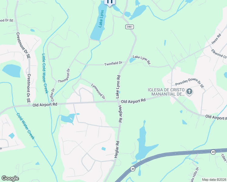 map of restaurants, bars, coffee shops, grocery stores, and more near 1800 Lake Lynn Road in Concord