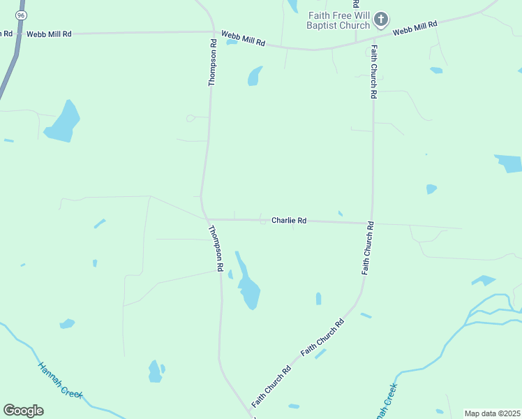 map of restaurants, bars, coffee shops, grocery stores, and more near 309 Charlie Road in Four Oaks