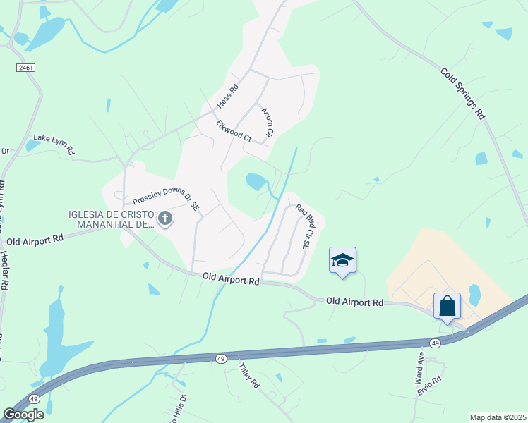 map of restaurants, bars, coffee shops, grocery stores, and more near 3874 Elkwood Court in Concord