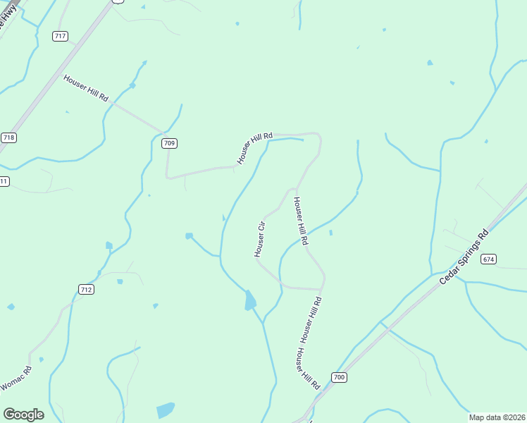 map of restaurants, bars, coffee shops, grocery stores, and more near 158 Houser Circle in Riceville